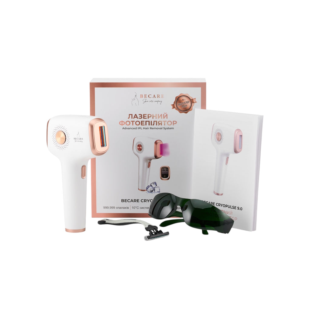 Depilator IPL BECARE CRYOPULSE z technologią chłodzenia